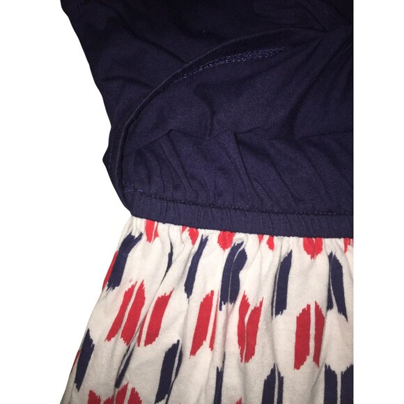 Nautica Dress Girls 6X Used Red White Blue - Picture 5 of 9
